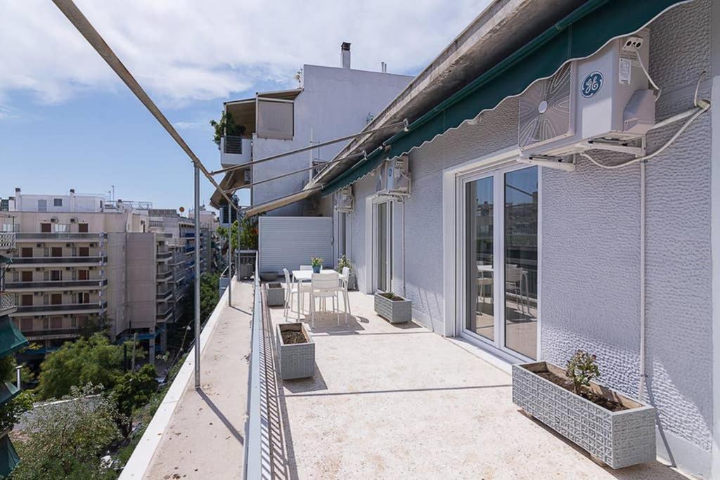 Bright&Sunny top floor 2 bedroom apartment Athene Buitenkant foto
